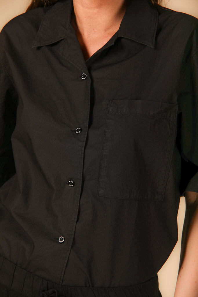 Image 3 de chemise femme modèle Florida en noir de Mason's