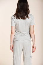 Ada Hemd Damen Kurzarm aus Lurex-Trikot