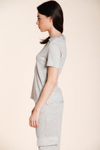 Ada Hemd Damen Kurzarm aus Lurex-Trikot