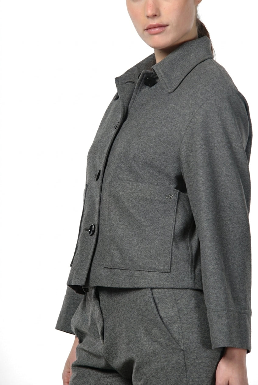 Rosie giacca donna in jersey flanella