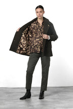 Leonie women’s coat in soft wool cloth