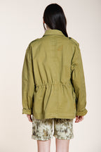 Florence New women's jacket in light stretch twill flower embroidery