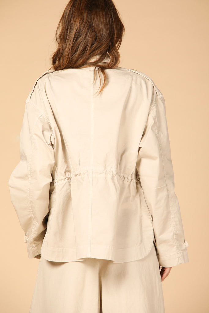 Image 5 de field jacket femme modèle Florance en couleur stuc de Mason's