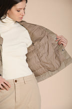 Foto 2 Amy giubbotto donna in velluto 500 righe