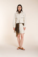 San Diego veste femme en coton flammé avec clous