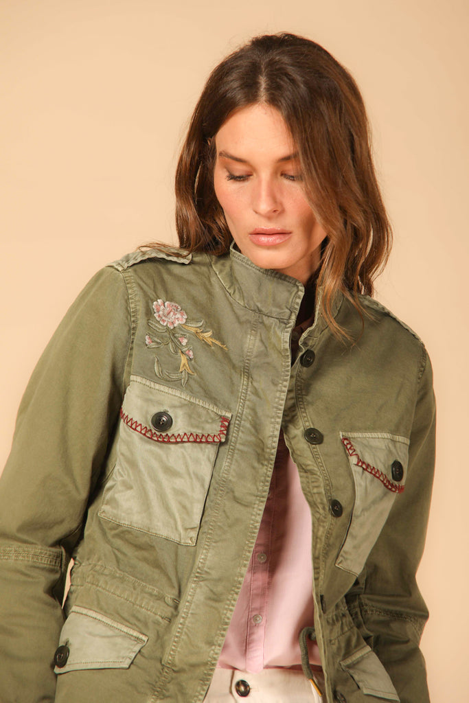 Image 5 de field jacket modèle Eva en vert de Mason's