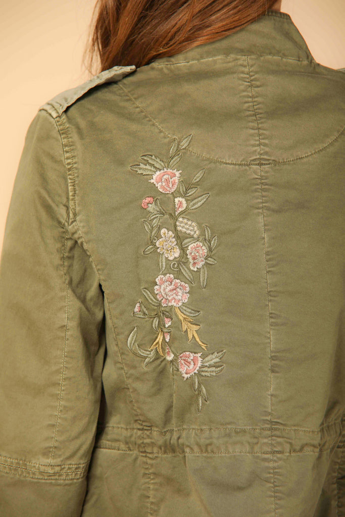 Image 4 de field jacket modèle Eva en vert de Mason's