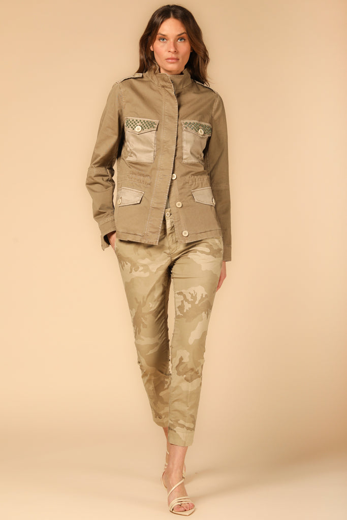 Image 2 de field jacket modèle Eva en kaki de Mason's