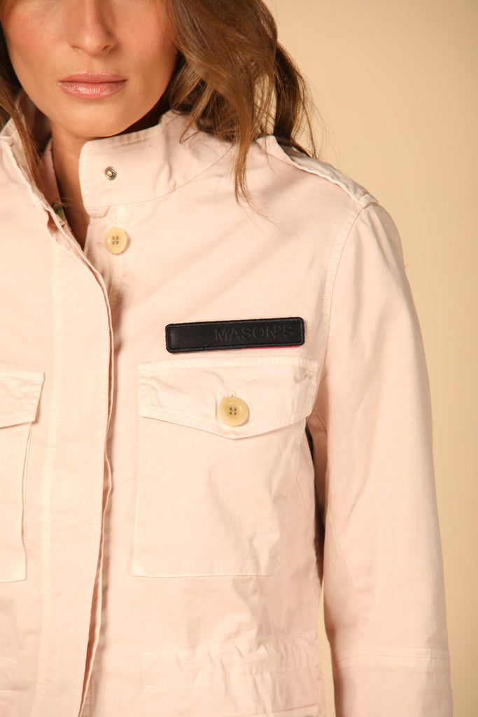 Image 2 de field jacket modèle Eva en rose de Mason's