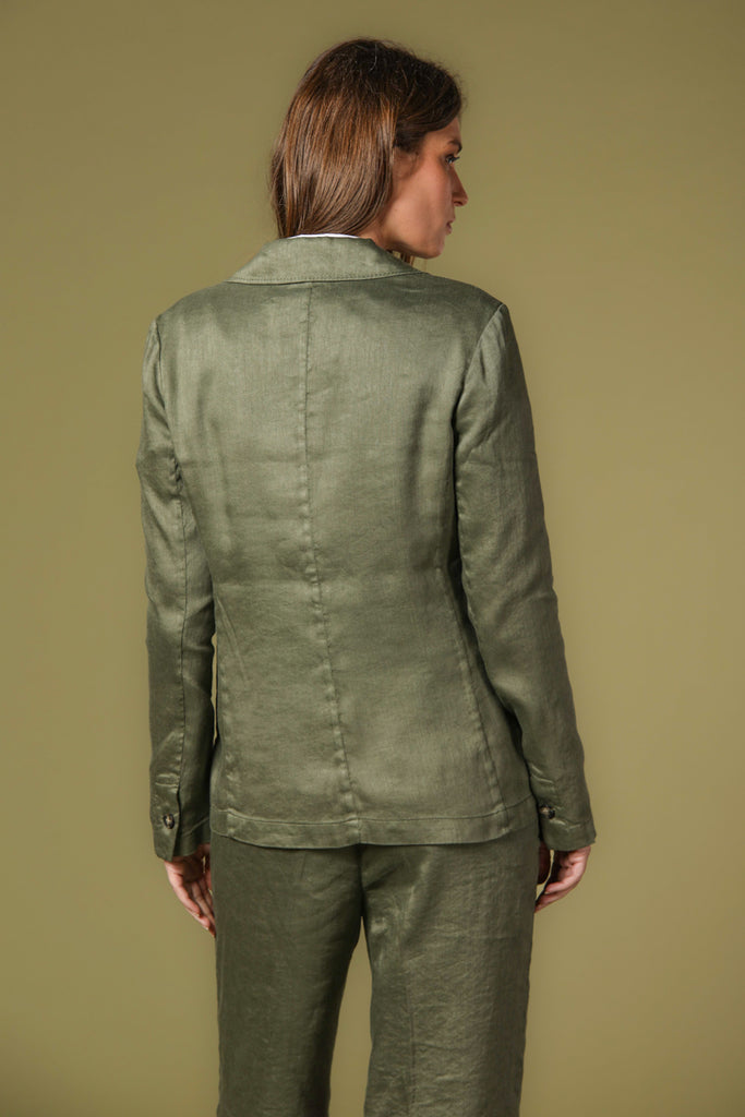 Image 4 de blazer femme modèle Helena en vert de Mason's