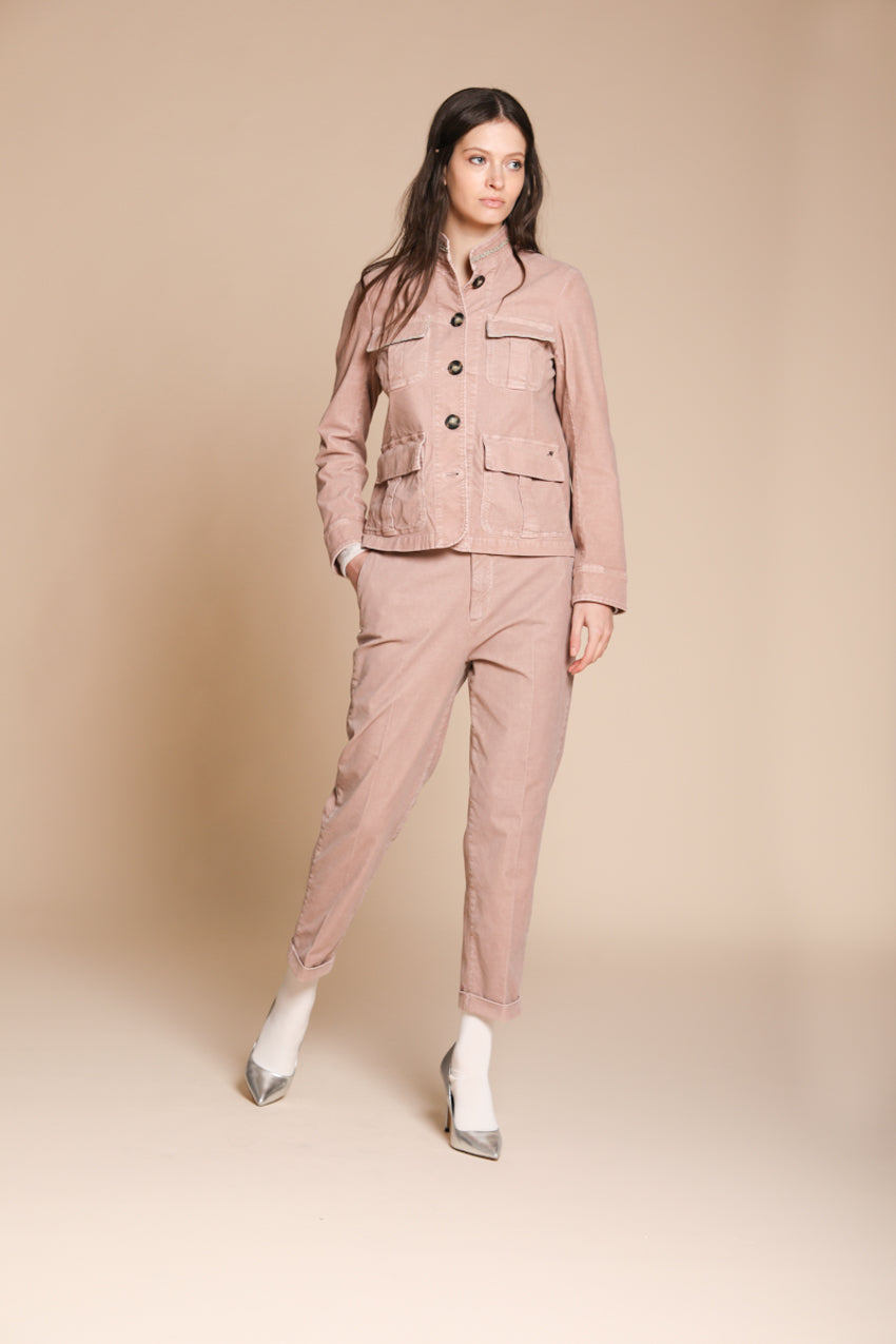 Foto 3 Karen giacca donna in velluto 1000 righe