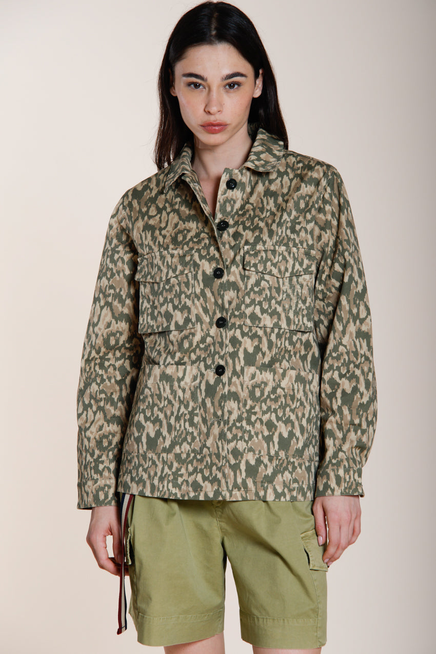 Santa Cruz veste femme en gabardine imprimé camouflage