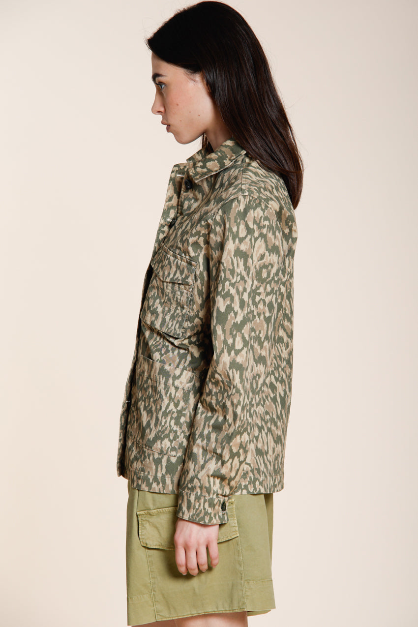 Santa Cruz veste femme en gabardine imprimé camouflage