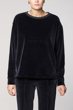 Beverly Damen-Sweatshirt aus Jersey Chenille