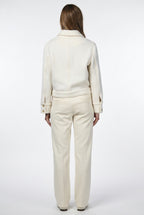 Odette Damenjacke aus Wollbouclé