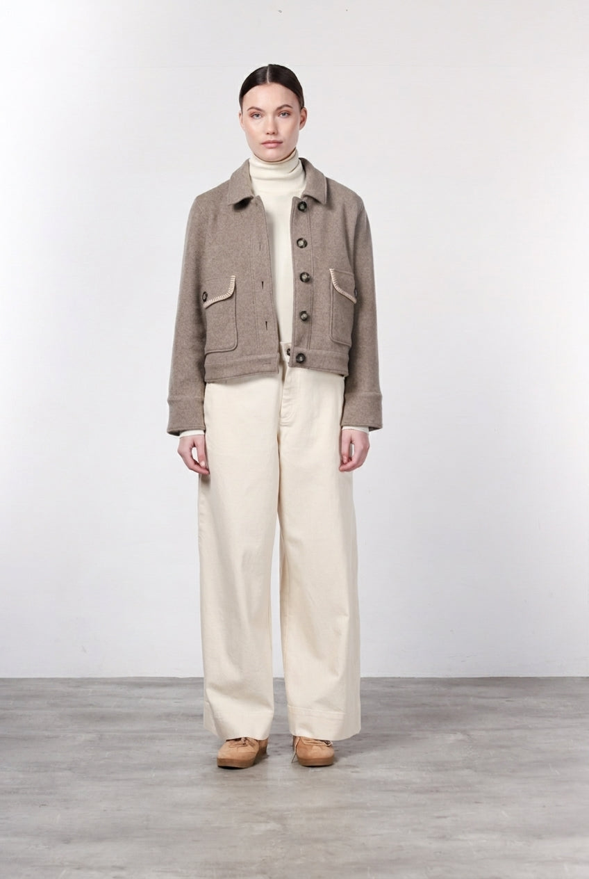 Odette Damenjacke aus Wolle