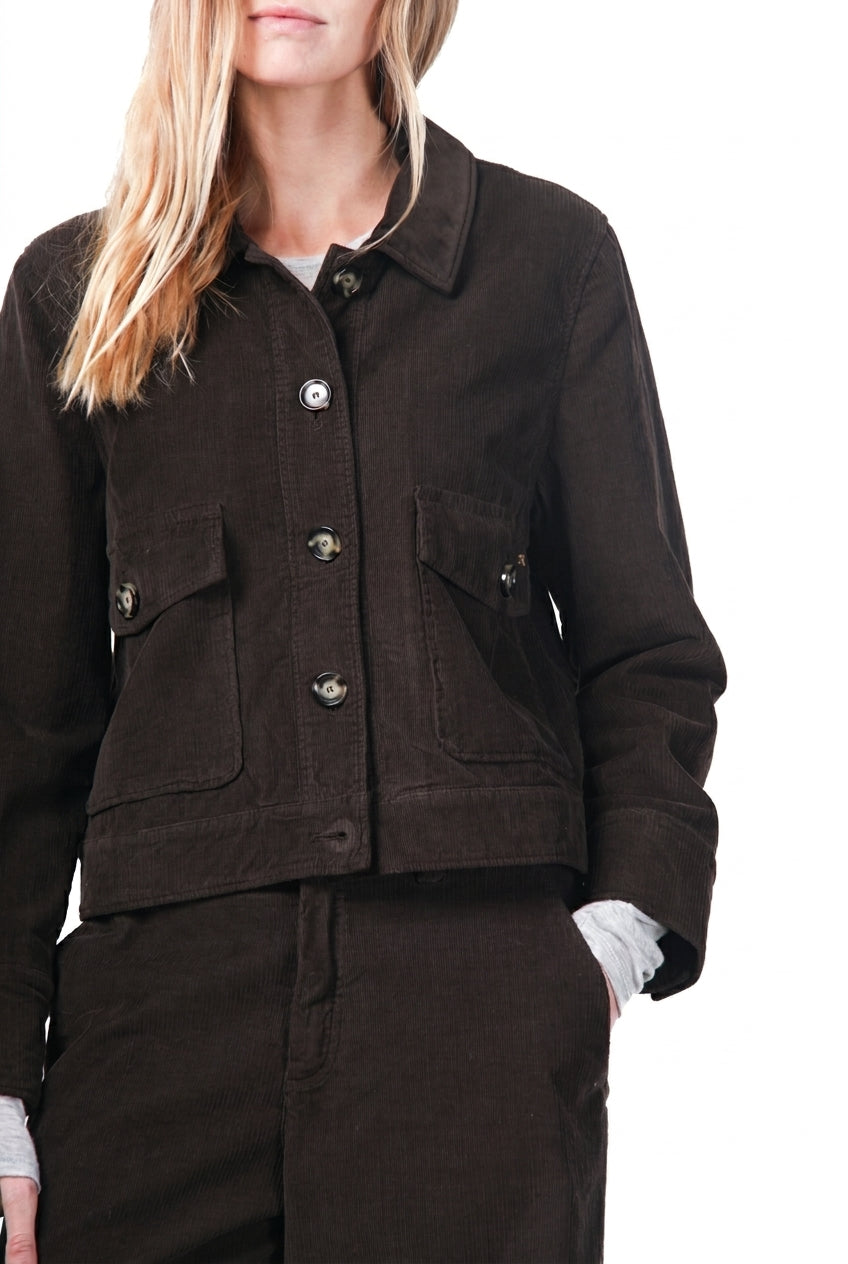 Odette Damenjacke aus 500-Rippen-Samt