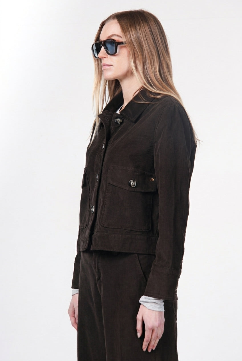 Odette Damenjacke aus 500-Rippen-Samt
