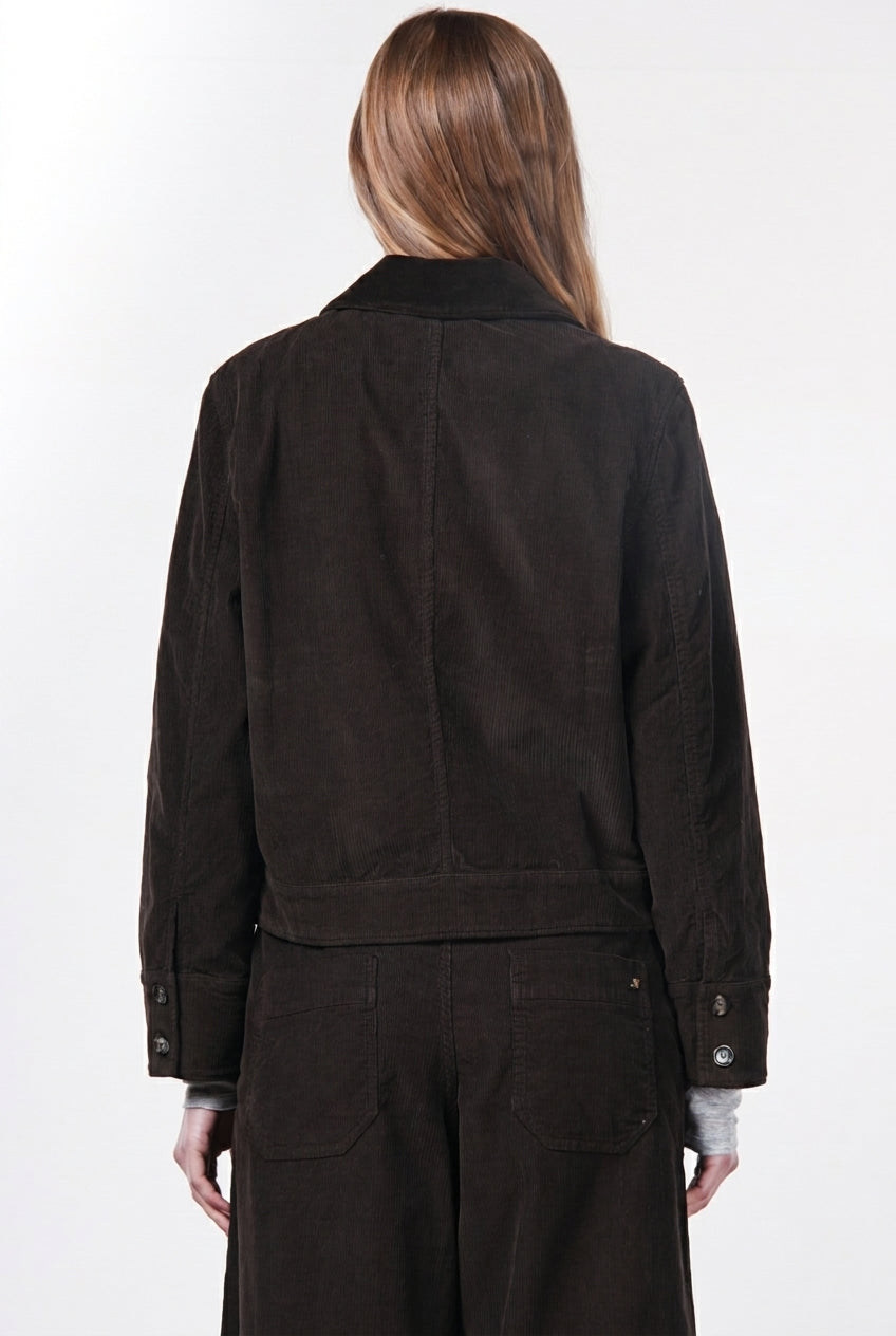 Odette Damenjacke aus 500-Rippen-Samt