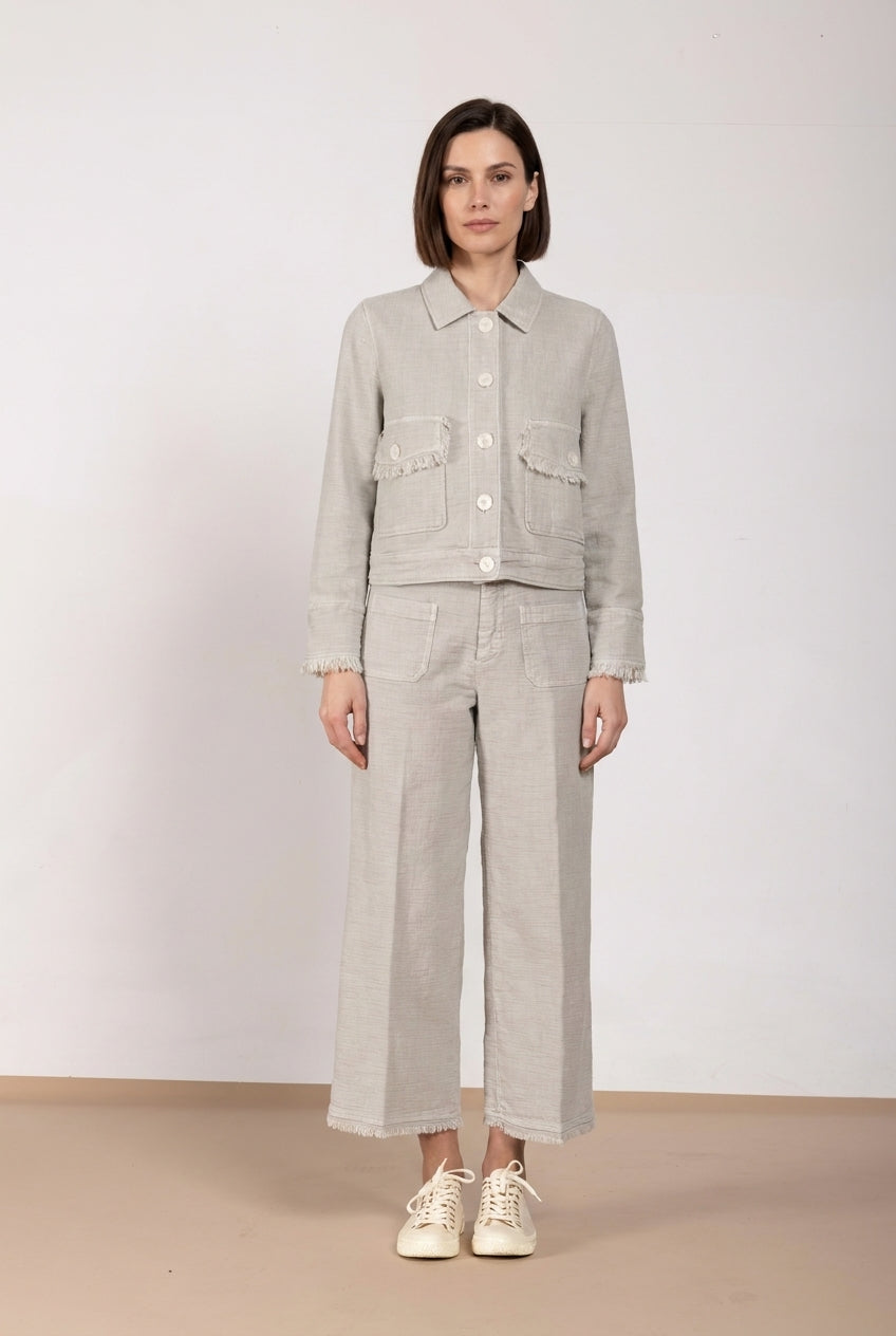 Odette veste femme en natté