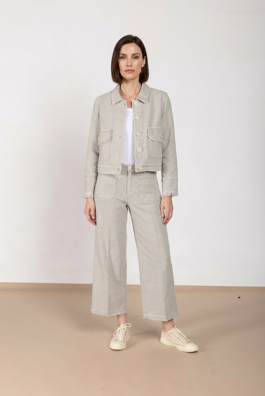 Odette veste femme en natté