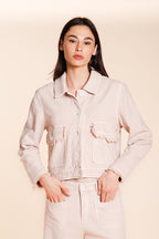 Odette veste femme en natté