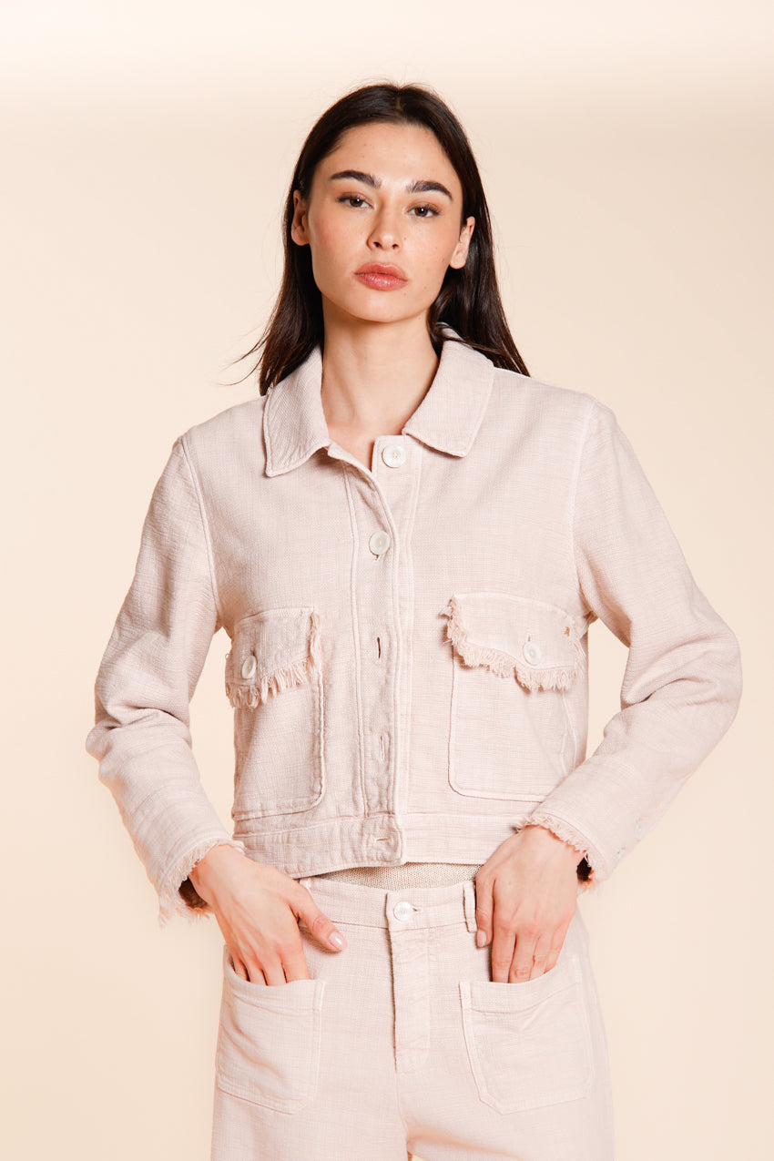 Odette veste femme en natté