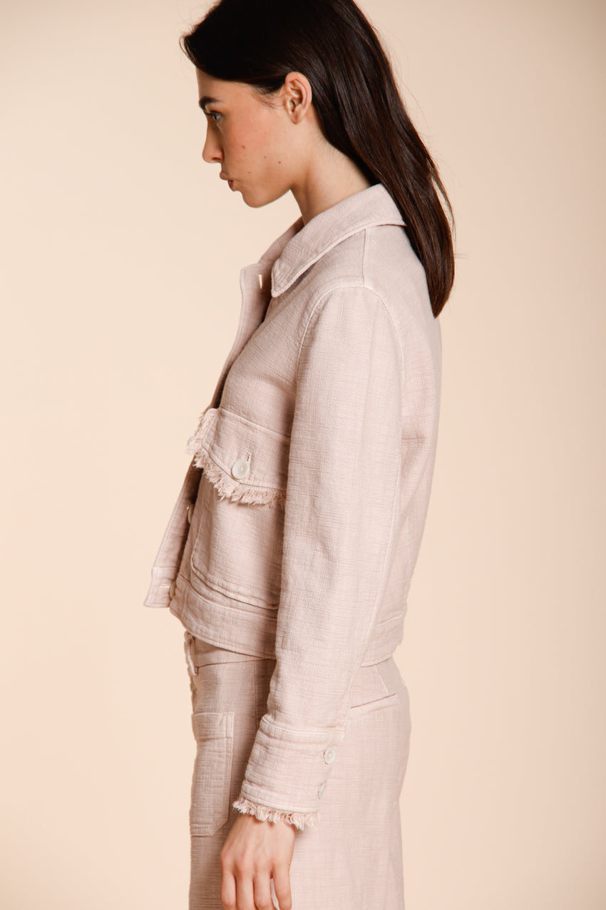 Odette veste femme en natté