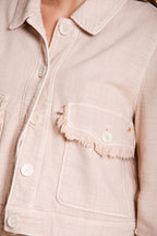 Odette veste femme en natté