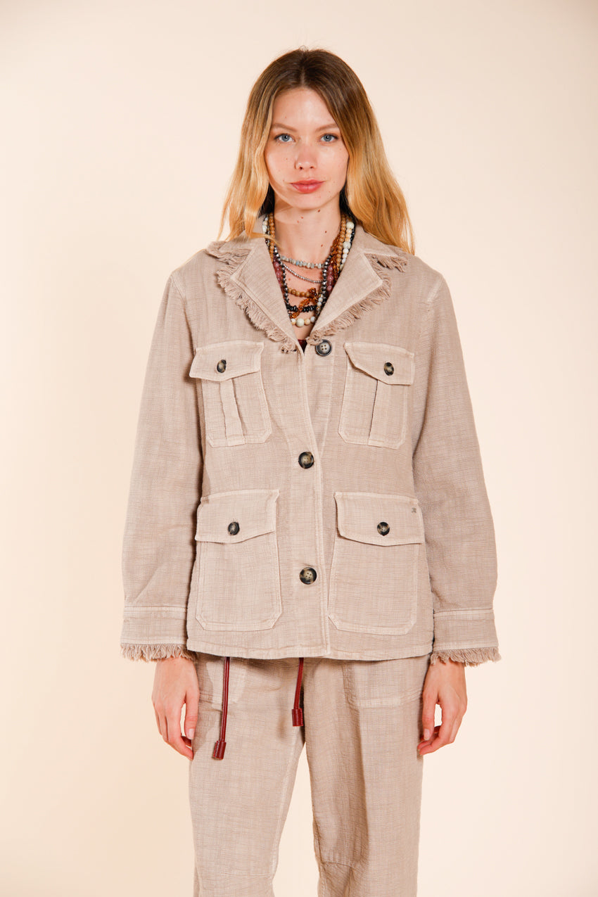 Santa Barbara veste femme en natté