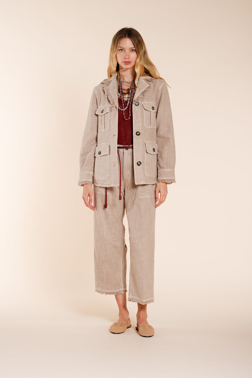 Santa Barbara veste femme en natté