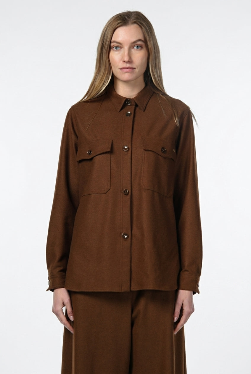 City Field Damenjacke aus Flanell-Jersey