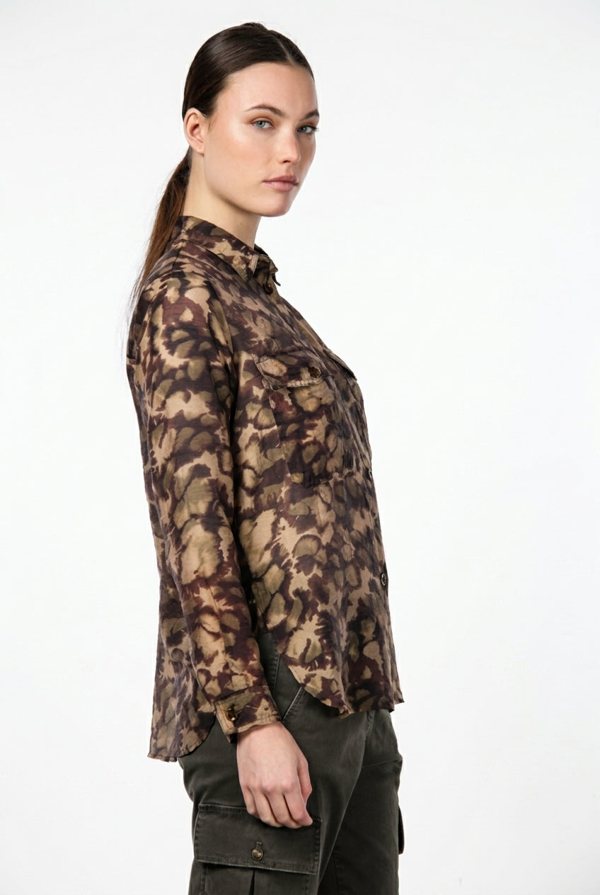City Field women’s jacket in flannel jersey