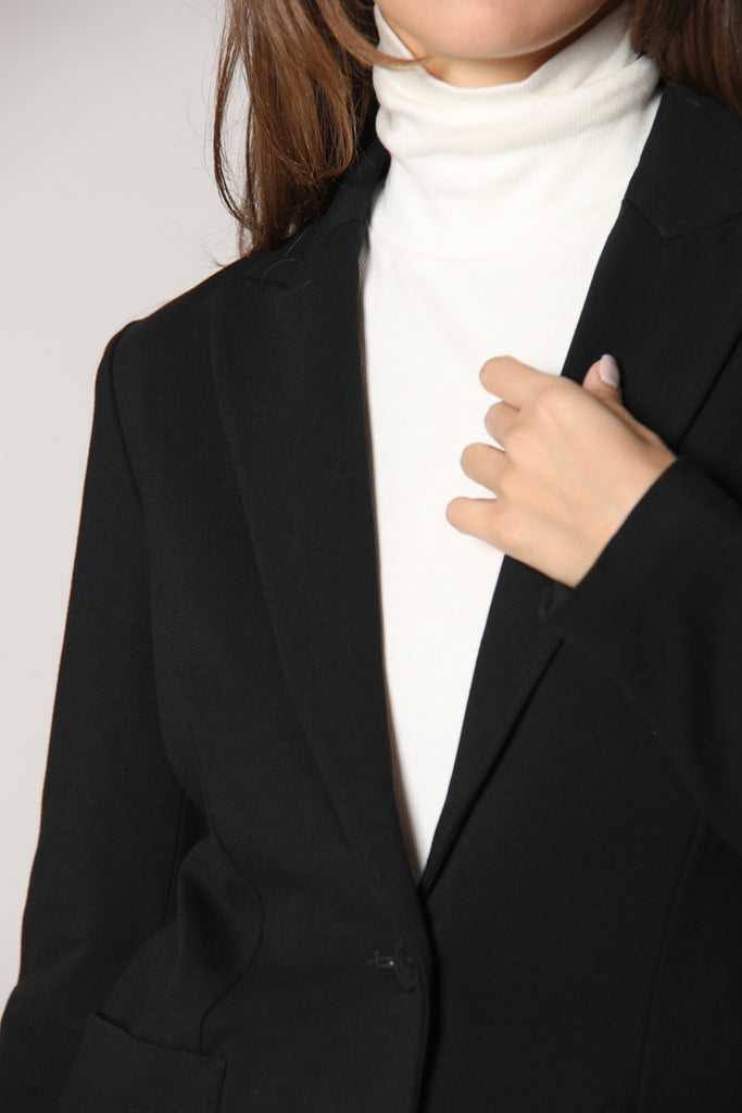 Image  3 de veste femme en jersey couleur noir Theresa  de Mason's