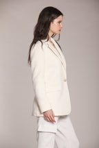 Foto 3 Irene blazer donna lungo in bouclé misto lana