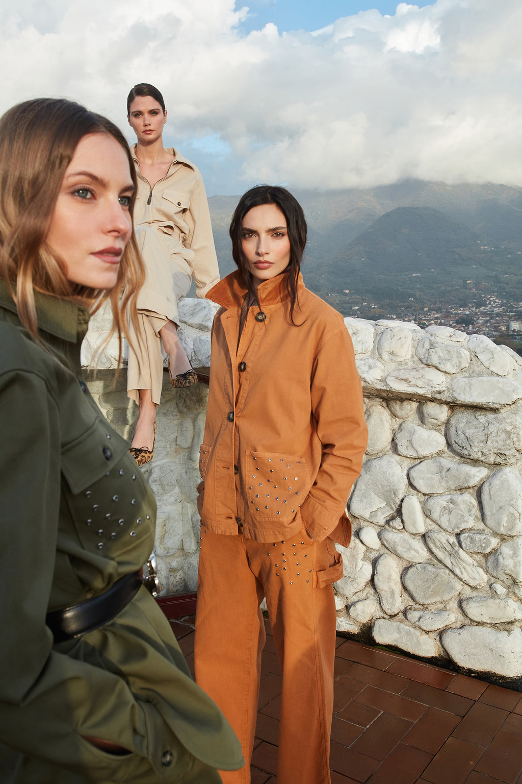 Irma Damenjacke aus Panama-Gewebe mit Flammgarn