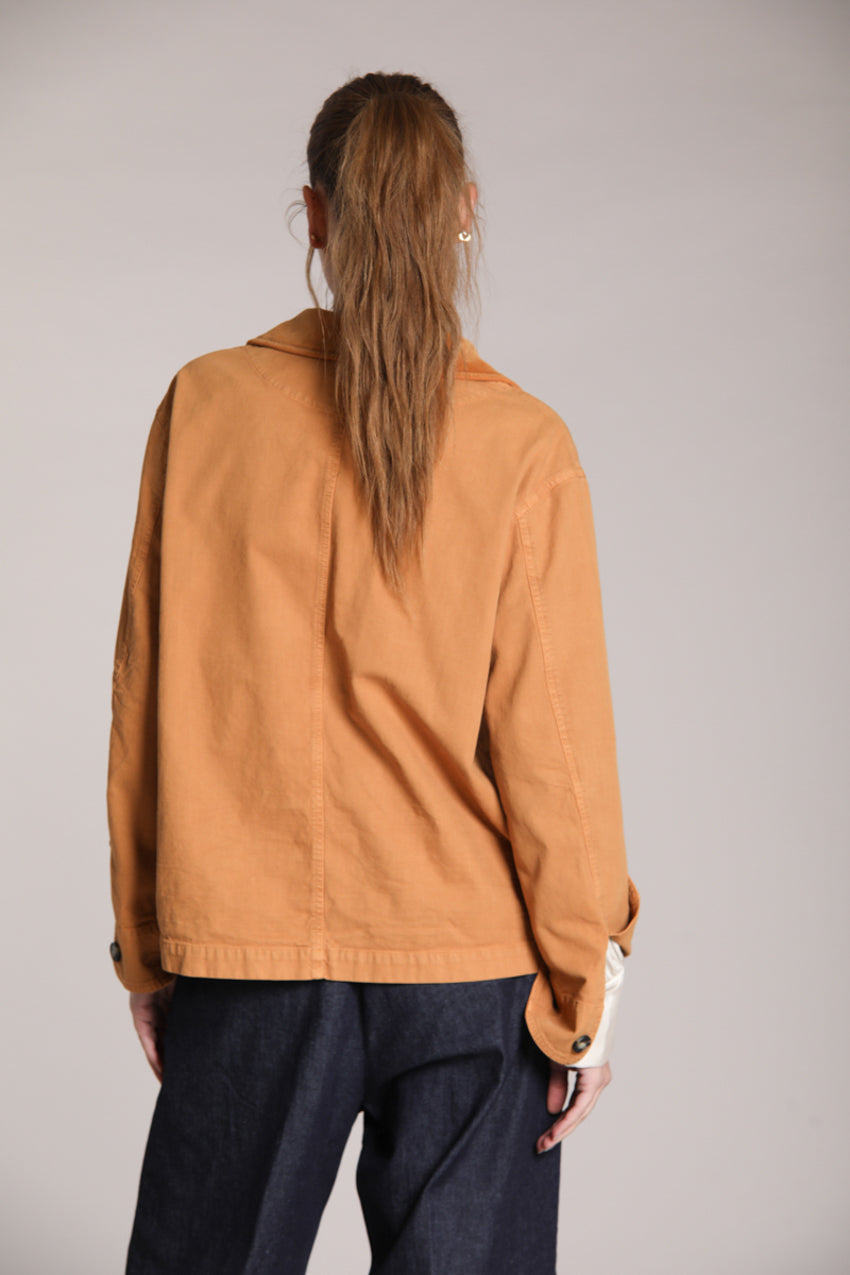 Irma women’s jacket in slub Panama fabric