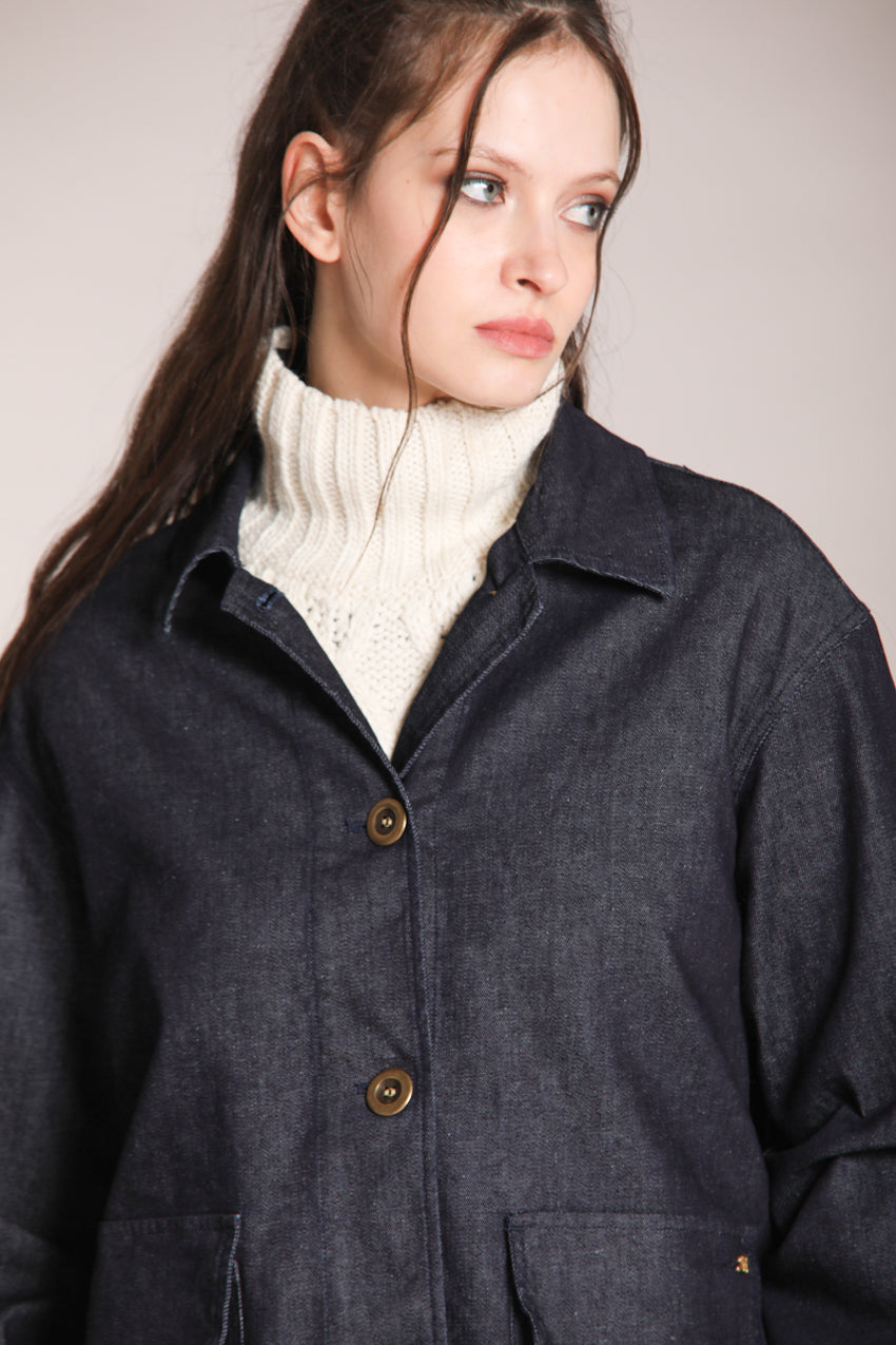 Foto 2 Irma giacca donna in denim stretch
