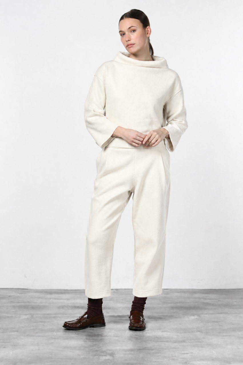 Nathi Damen-Sweatshirt aus Wolltuch