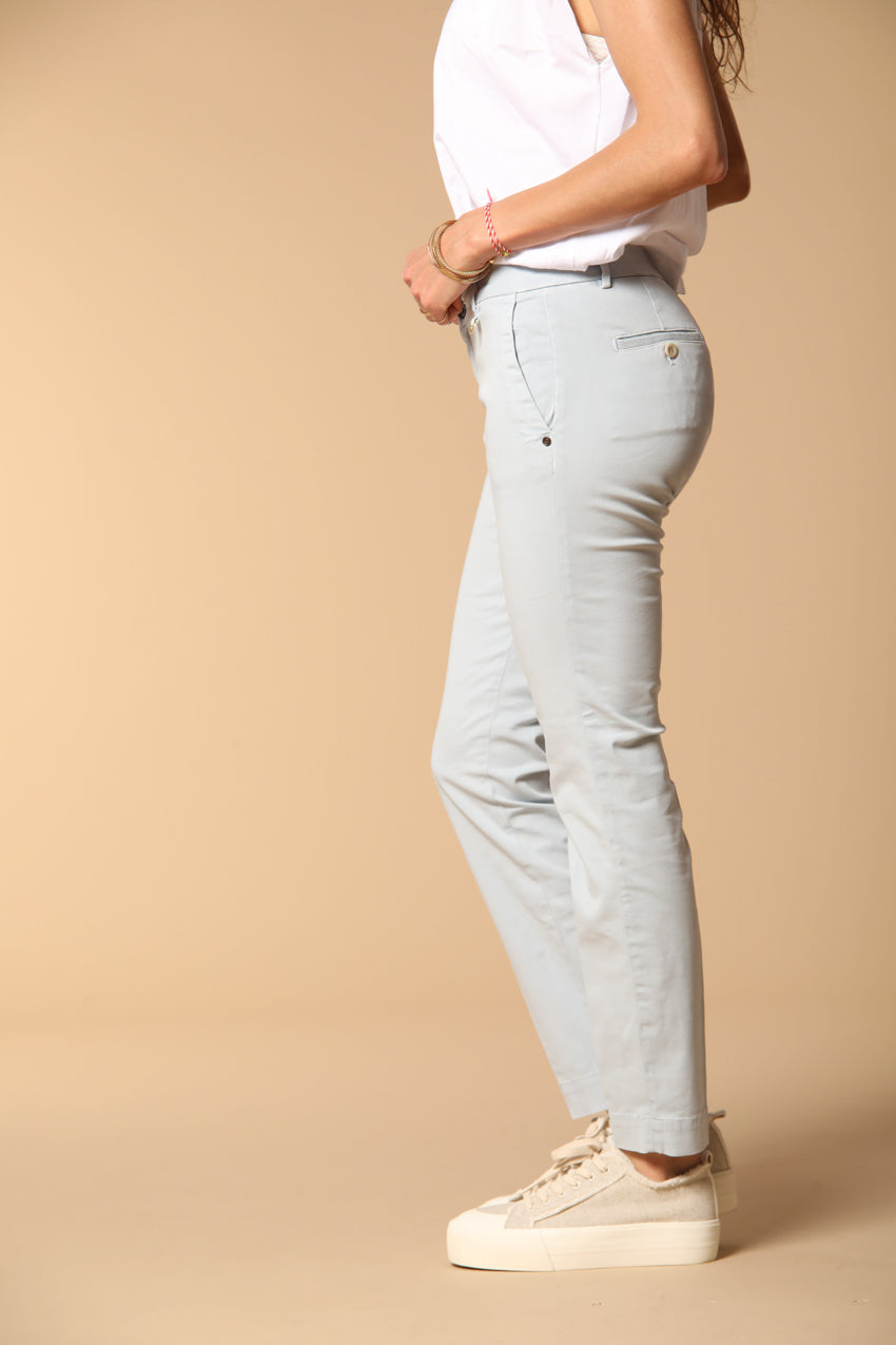 Jaqueline Archivio Pantalon Chino Femme en Gabardine coupe Curvy