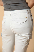 Chile City women's cargo pants in gabardine slim fit