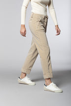 New York Carrot pantalone chino donna in velluto carrot fit