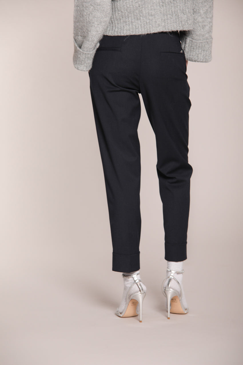 Foto 5 New York Carrot pantalone chino donna in lana carrot fit