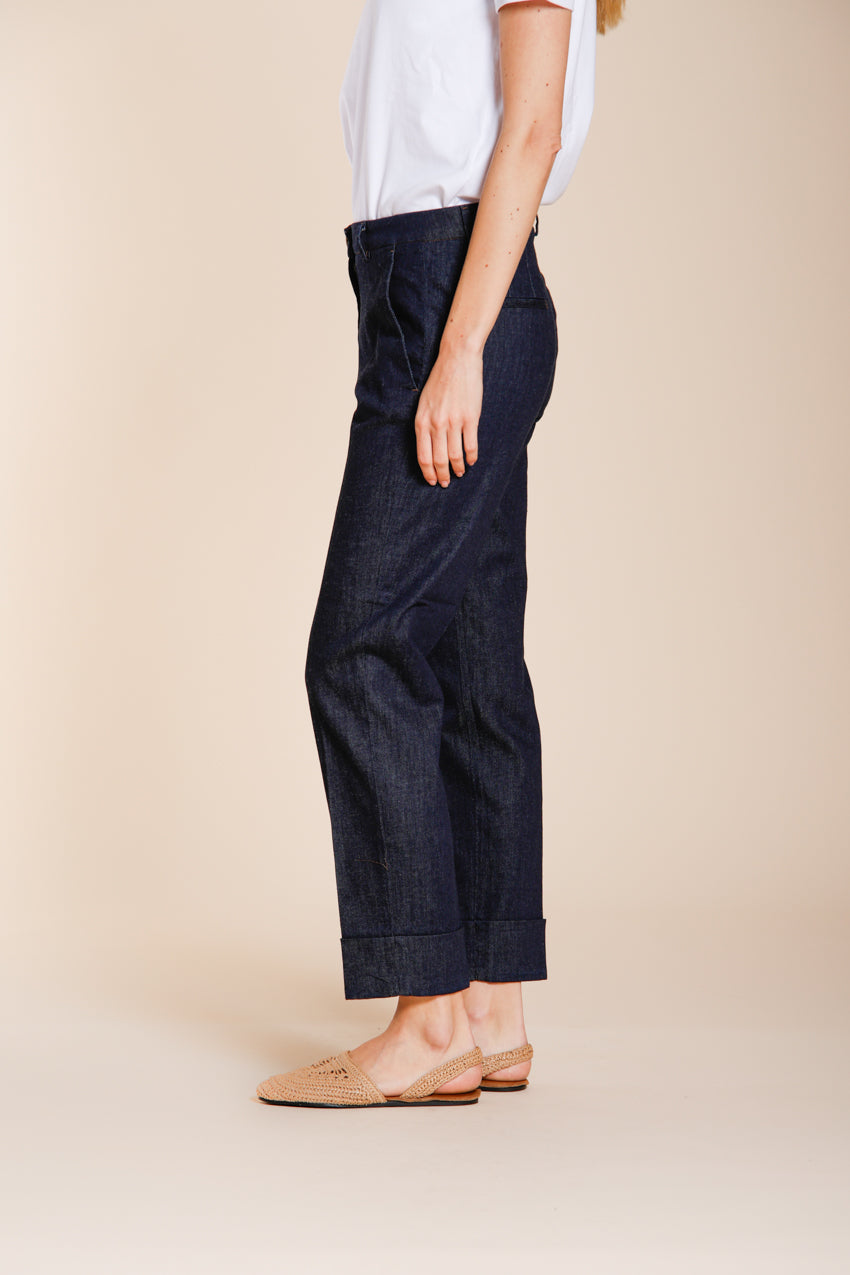 New York Carrot women's chino pants in denim carrot fit