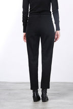 New York Carrot pantalone chino donna in raso carrot fit ①