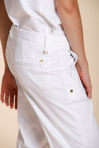 New York Carrot Hose Chino Damen aus Stretch-Satin carrot fit ①