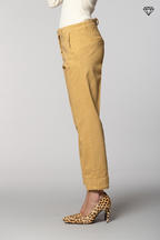 New York Carrot women’s chino trousers in cotton and wool carrot fit ①