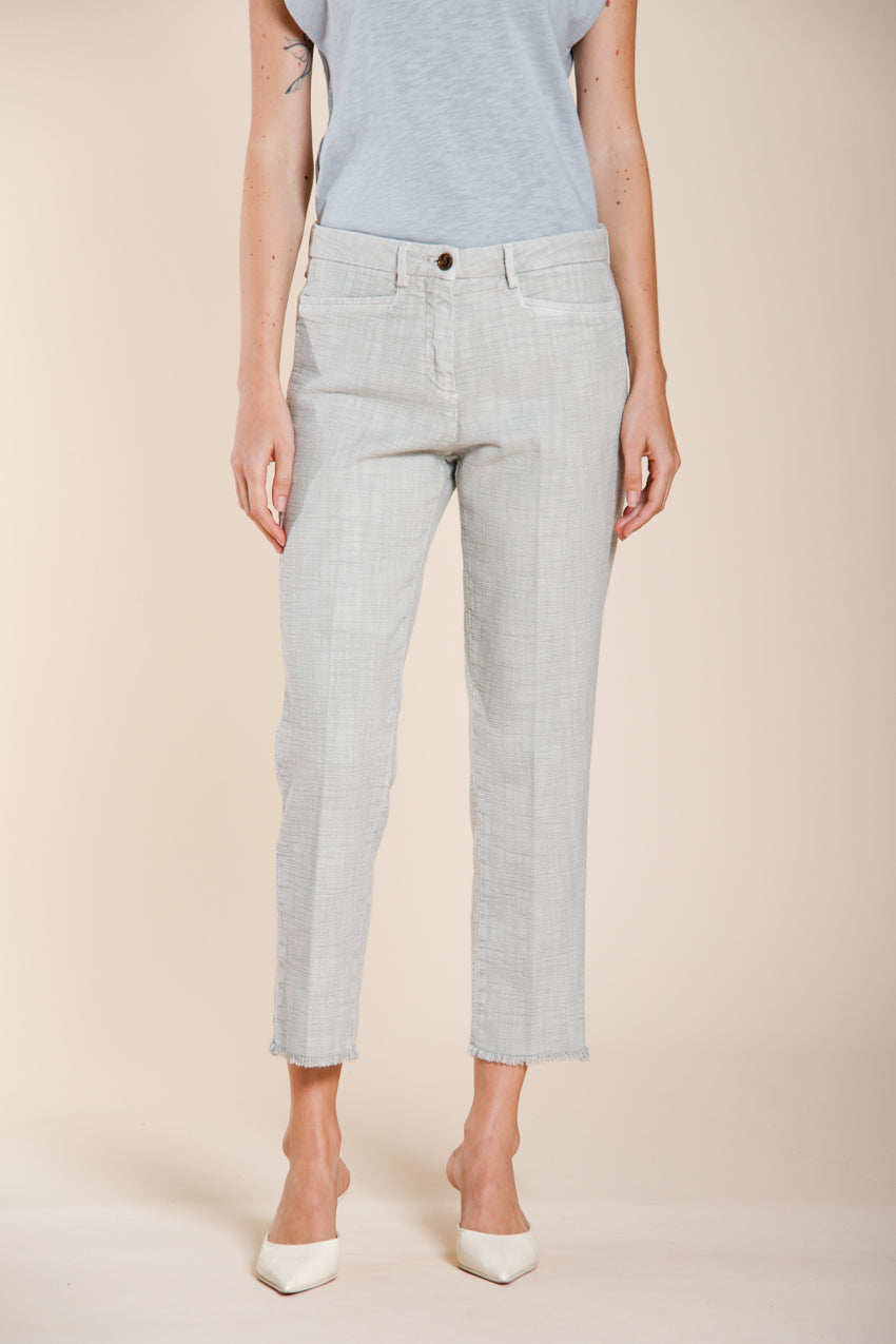 New York Carrot pantalon chino femme en natte carrot fit