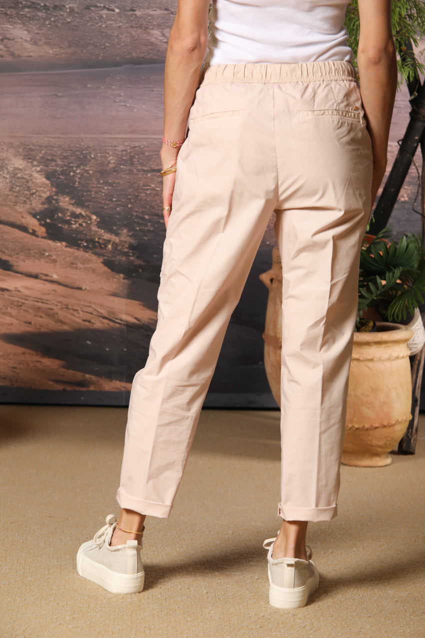 Fatique Jogger pantalon cargo jogger femme en toile parachute mélangée tencel et coton coupe Carrot