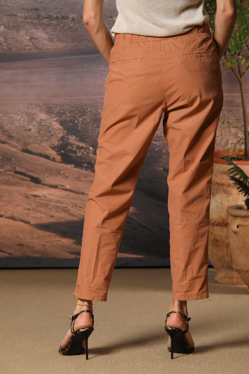 Fatique Jogger Pantalon cargo jogger femme en toile parachute mélangée tencel et coton coupe Carrot